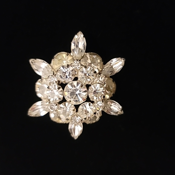 Rhinestone Brooch - Picture 1 of 5